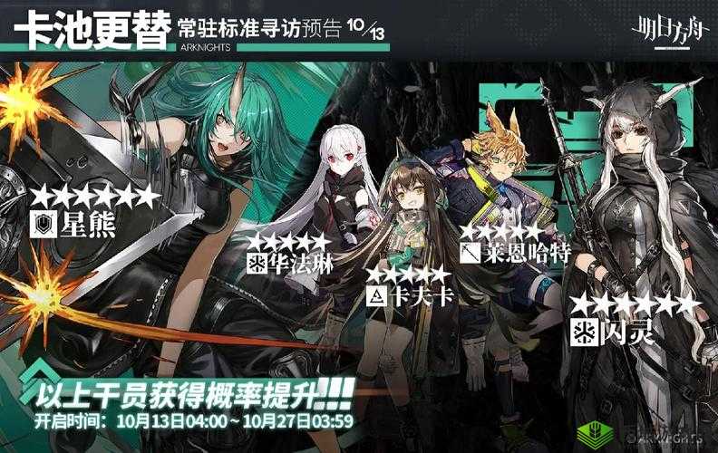 明日方舟4月15号常驻寻访卡池深度解析