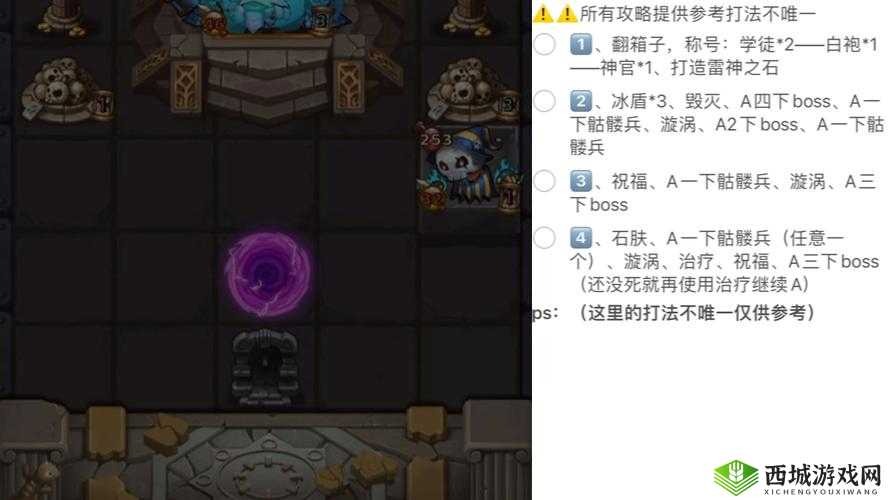 不思议迷宫矮人王试炼，矮人王试炼关卡要点说明