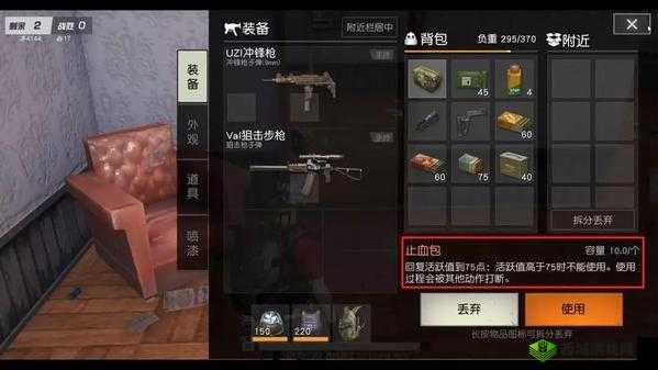 荒野行动三级背包空间使用指南，不浪费背包负重在资源管理中的重要性及技巧